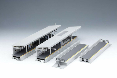 Kato 23-161 One-Sided Suburban Platform DX Set - N Scale