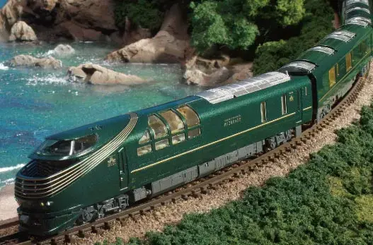 תמונה ממוזערת: Kato 10-1965+1966 JR 87 Series TWILIGHT EXPRESS Mizukaze 10Cars Set - N Scale