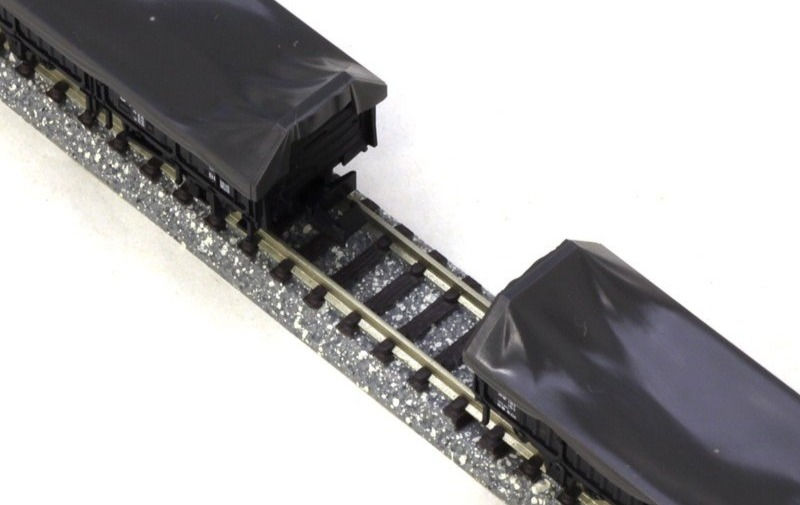 תמונה ממוזערת: Kato 8068 Freight Car Tora 55000 (Cargo Cover Loaded) 2Cars Set - N Scale