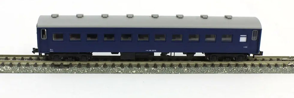 תמונה ממוזערת: Kato 5228 Passenger Car JNR Oha46 - N Scale