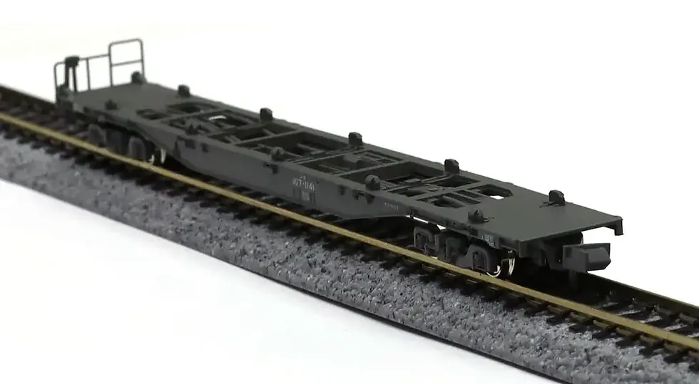 תמונה ממוזערת: Kato 8075-3 JRF Koki 107 with taillights (no JRF mark/no container) - N scale
