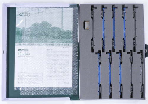 Kato 10-1963 JRF Koki 104+107 (No JRF mark, No container loaded