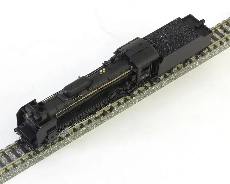 תמונה ממוזערת: Kato 2016-9 Steam Locomotive D51 Standard type - N Scale