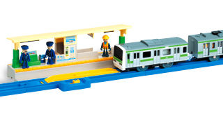 תמונה ממוזערת: Takara Tomy Plarail J-28 Pla-Kids Station Set (Platform)