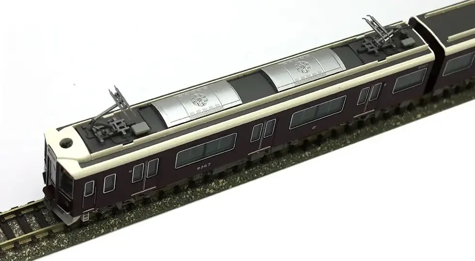 תמונה ממוזערת: Kato  10-1822+1823 Hankyu Railway 9300 Series Kyoto Line 8Cars Set - N Scale