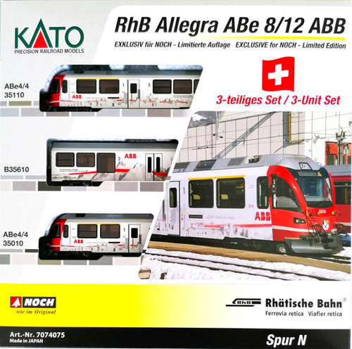 鉄道模型 KATO ABe8/12 Allegra+Kato EW I 10-1414 KATO ABe8/12 Allegra+Kato EW I 10-1414