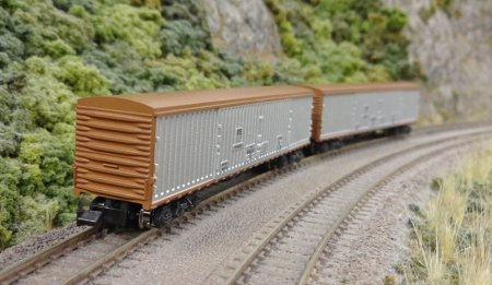 תמונה ממוזערת: Kato 10-1211 Freight Car Waki50000 2Cars Set - N Scale