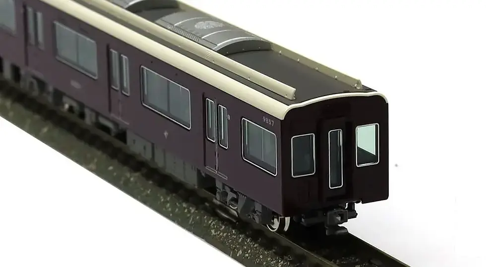 תמונה ממוזערת: Kato  10-1822+1823 Hankyu Railway 9300 Series Kyoto Line 8Cars Set - N Scale