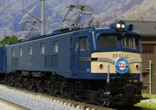 תמונה ממוזערת: Kato 3040-1 Electric Locomotive EF58 Late Stage Large Window Blue - N Scale