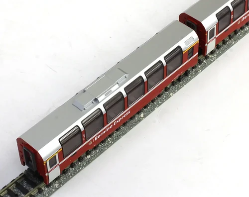 Kato 10-1656 Rhaetian Bahn Bernina Express (New Logo) 4Cars