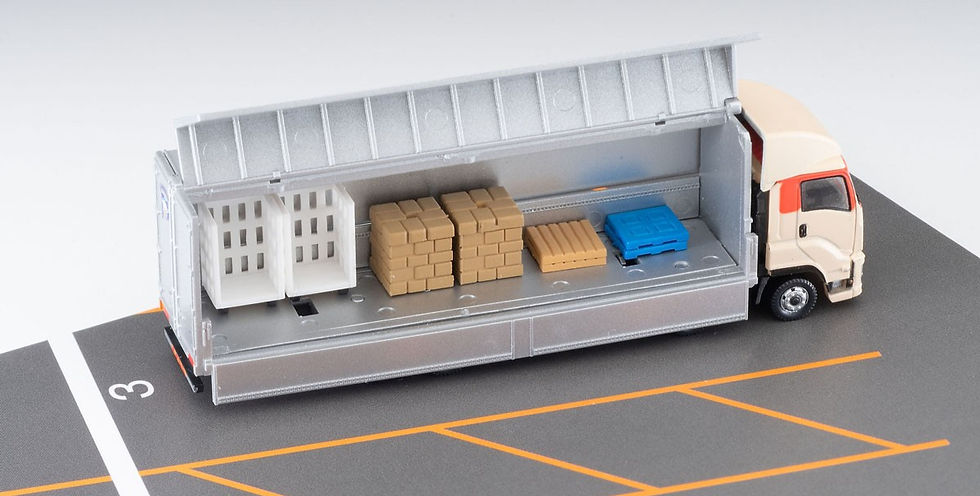 תמונה ממוזערת: TomyTec  329589 Logistics Site Wing Van Set D KyusoBin