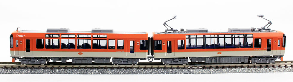 תמונה ממוזערת: Kato 10-1472 Eizan Electric Railway 900 Series Kirara  - N Scale