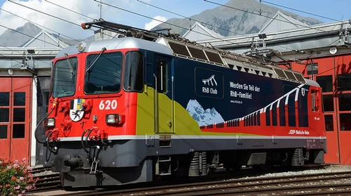 KATO系/AB Modell　Ge4/4-ll/641　Coop Kato 3102-4 Electric Locomotive Alps locomotive Ge4 / 4-II