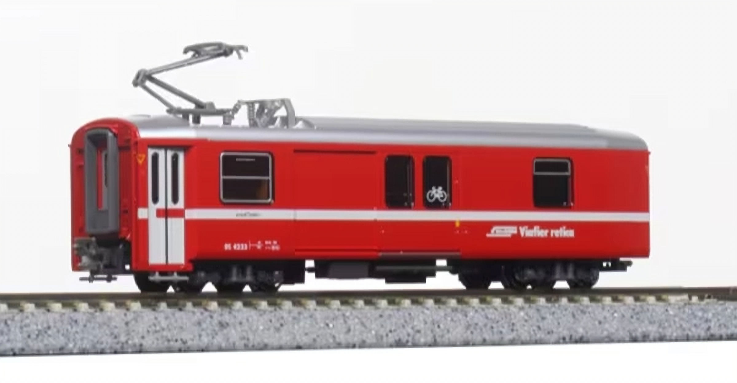 Kato 5279-2 Rhaetian Railway Power Baggage Car DS4222 - N Scale