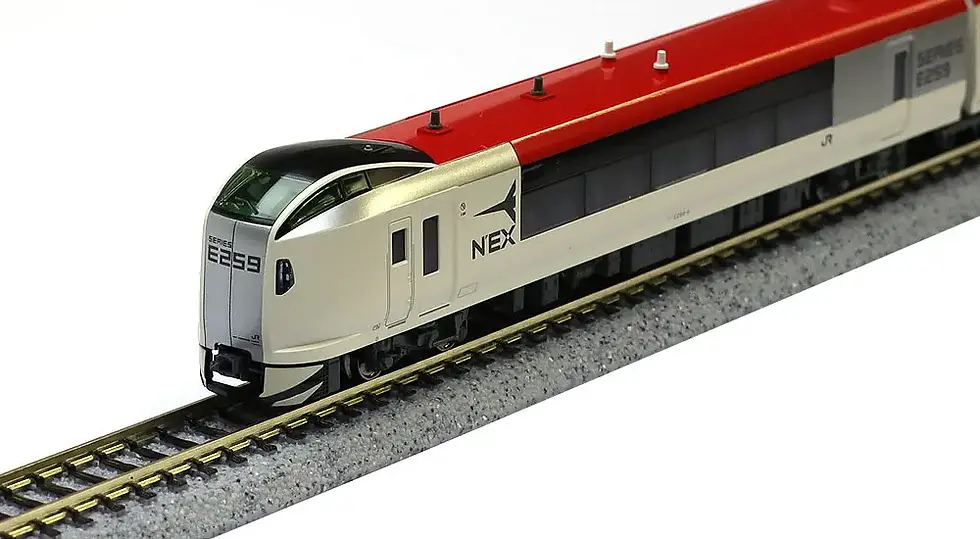תמונה ממוזערת: Kato 10-1933+1934 JR E259 series Narita Express (Renewal color) 6Cars Set - N