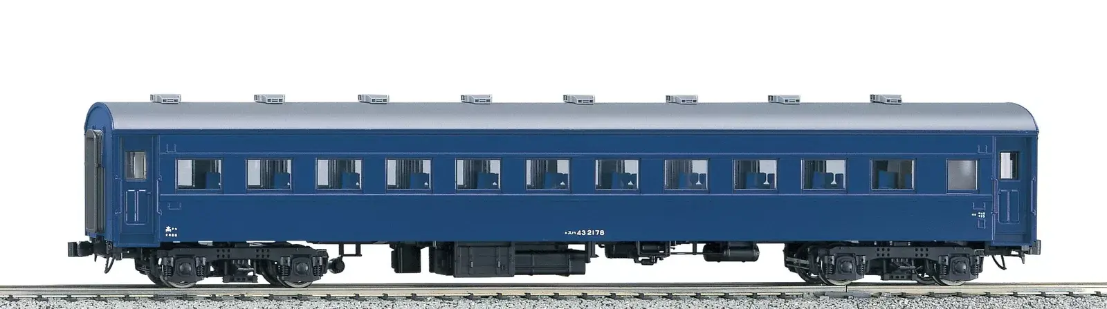 Kato 1-505 Passenger Car Suha43 Blue - HO Scale