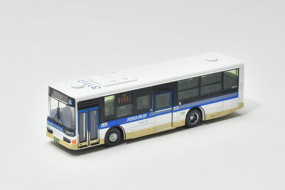 תמונה ממוזערת: TomyTec 326670 Shinjuku Station West Exit Bus Terminal Set A 5Cars Set