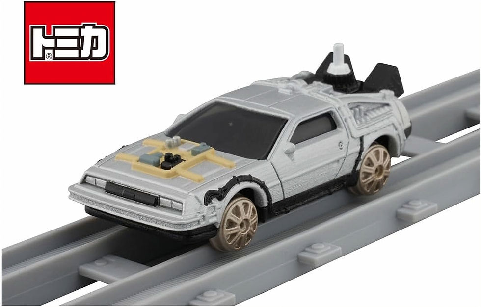 תמונה ממוזערת: Plarail Back to the Future PART3 Steam Locomotive No.131 & Time Machine