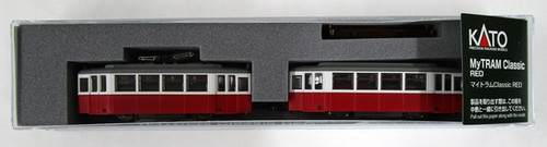 Kato Unitram 14-806-3 MyTram Classic Red - N Scale | Kato Model Trains