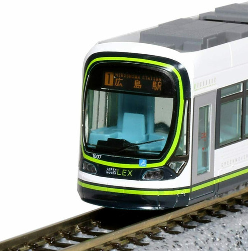 KATO GREENMOVER LEX Nゲージ 14-804-1 Kato 14-804-1 Hiroshima Railway 1000 Type (Green Mover LEX