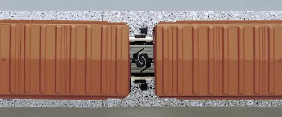 תמונה ממוזערת: Kato 11-702 Coupler N Black/Pocket compatible for Arnold coupler - N Scale