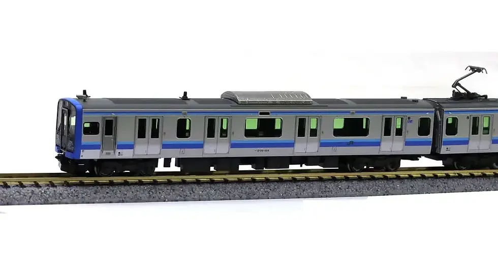 Kato 10-1946 JR E131 Sereis -500 Sagami Line slotless motor 4Cars Set - N Scale