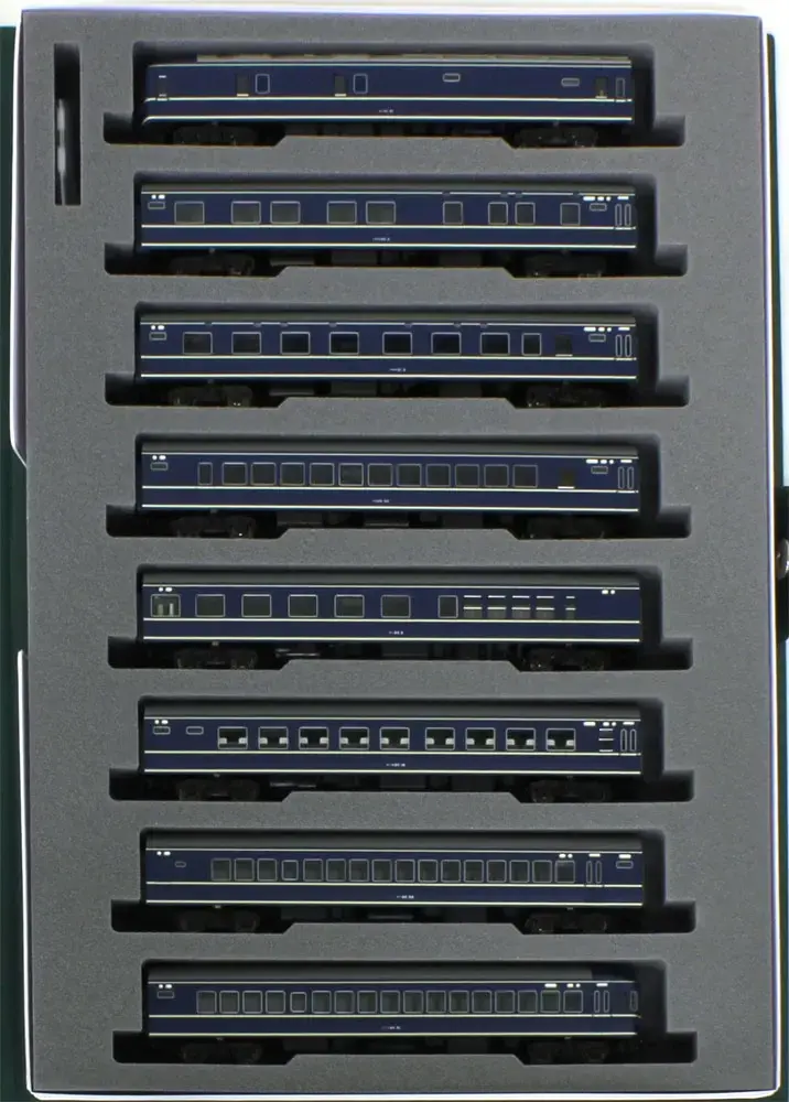 Kato 10-1725+10-1726 JNR 20 Series limited express Asakaze 15Cars Set - N Scale