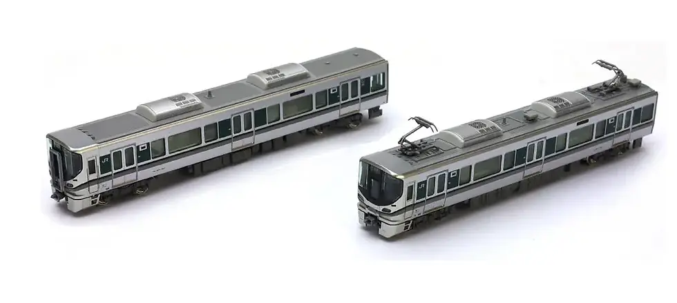 תמונה ממוזערת: Kato 10-1904 JR 227 series-1000 (SD formation) 2Cars Set - N Scale
