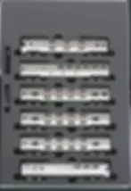 Kato 10-1608+1609 JR E26 Series Casiopea 12Cars Set - N Scale