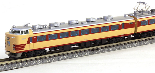485系　KATO。 Kato 10-1128+10-1129+10-1130 485 Series 10Cars Set - N Scale