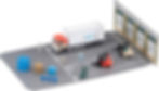 TomyTec 329619 Logistics Site Truck Set B Kyusobin