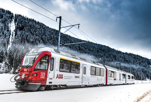Kato /Noch 7074075 RHB Locomotive Allegra ABe8/12 3510 ABB 3Cars