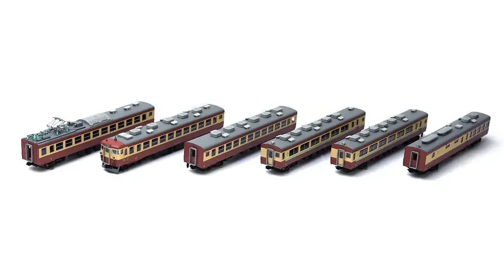 תמונה ממוזערת: Kato 10-1634+1635 JNR 475 Series Express Tateyama/Yunokuni 12Cars Set - N Scale