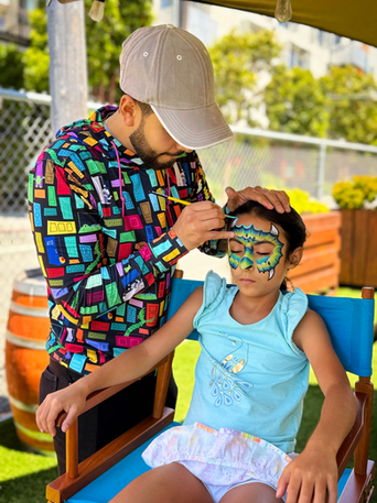 Dragon Face Painting