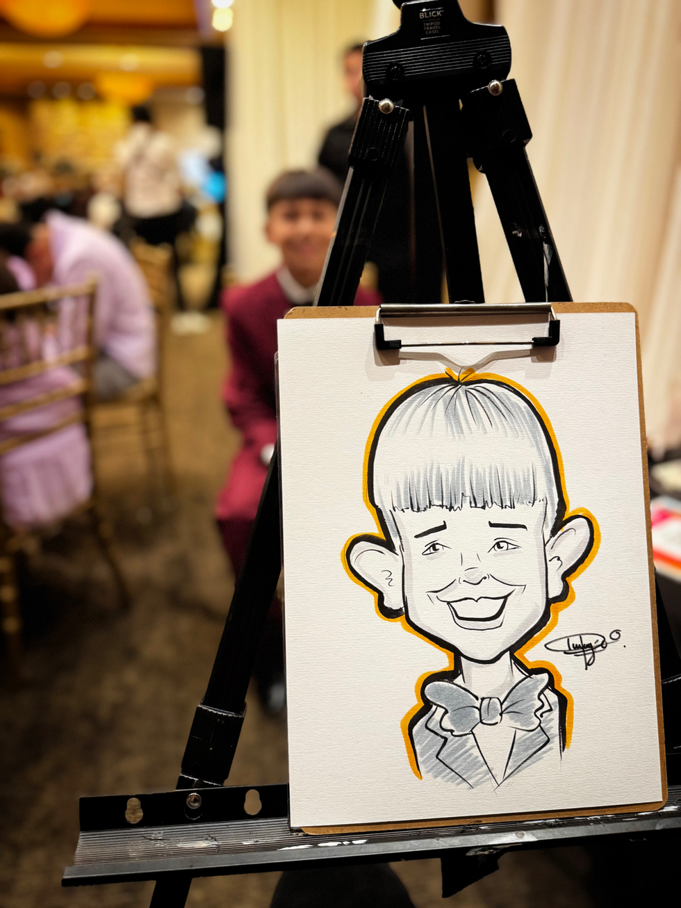 Caricature / wedding