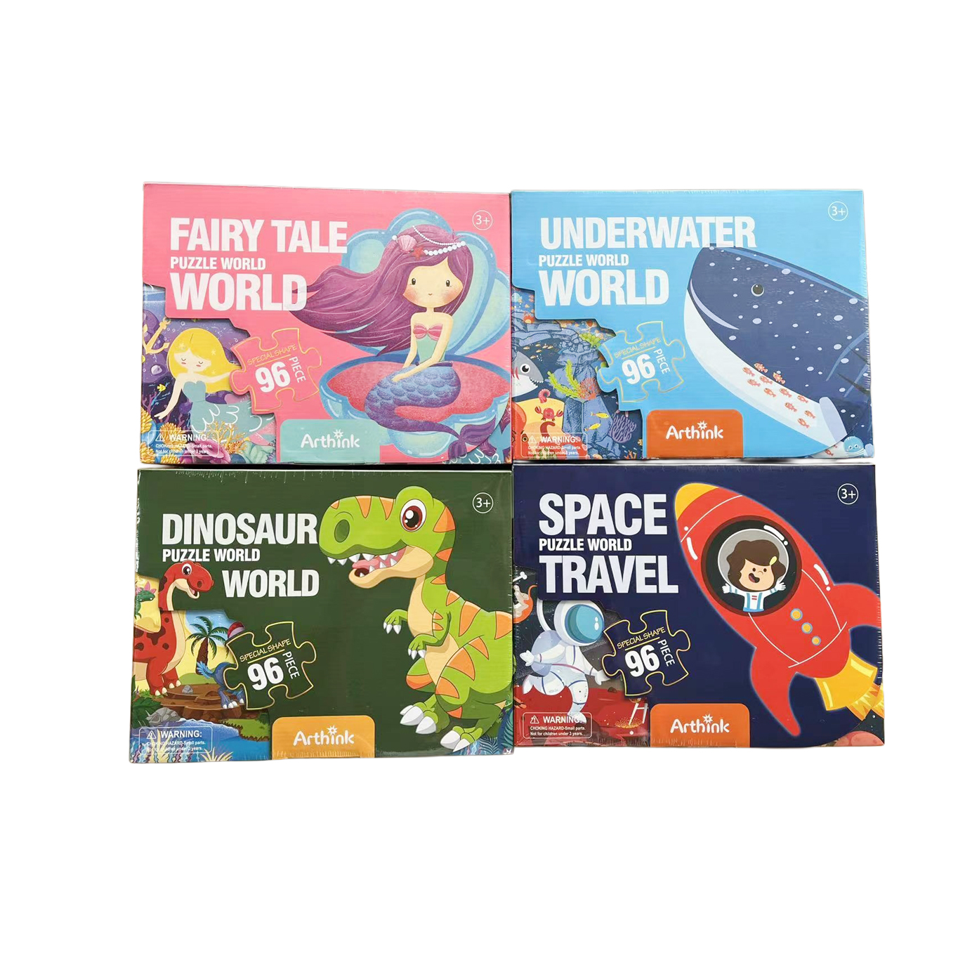 96 Piece Jigsaw Puzzle Assorted product image