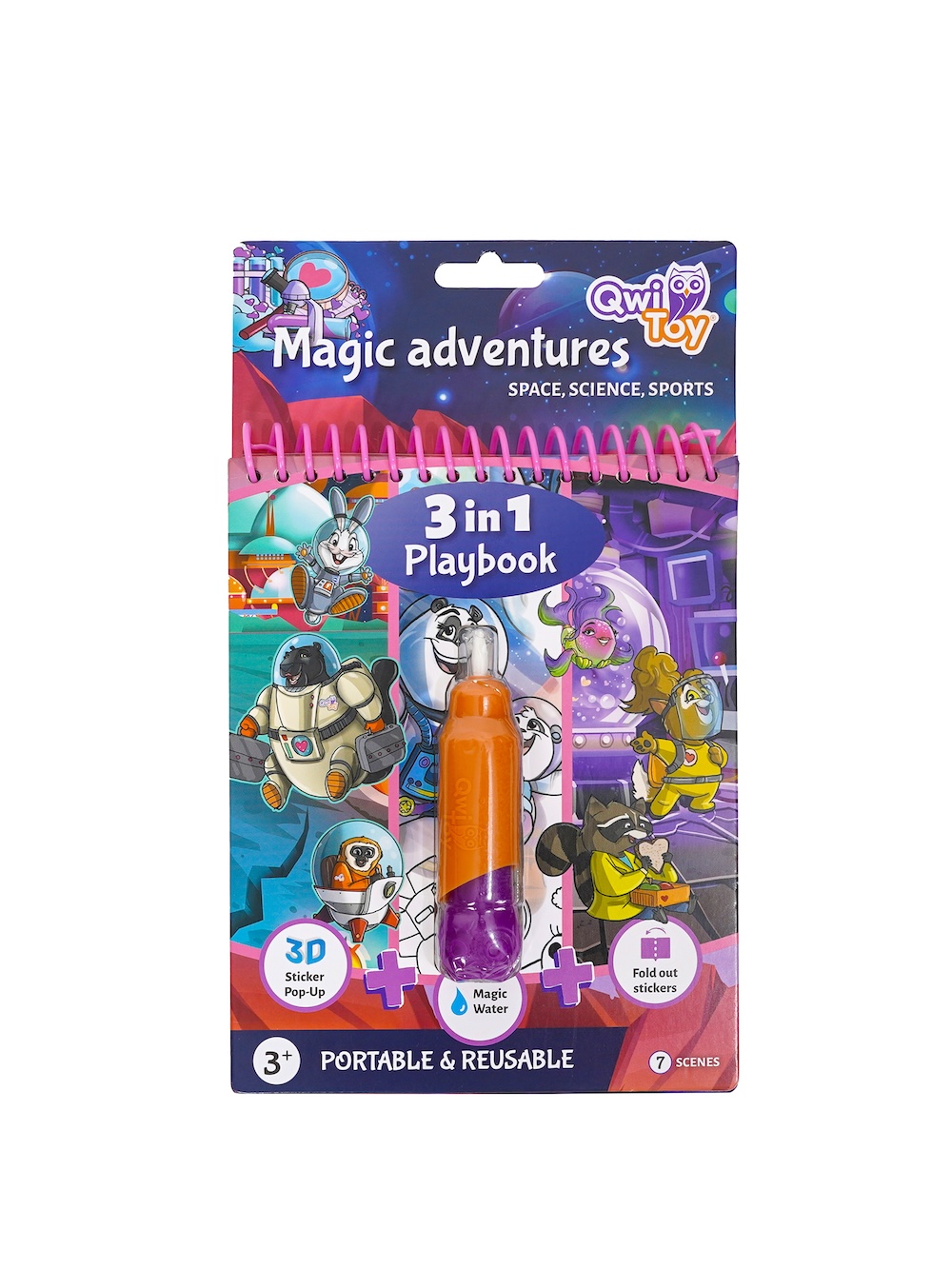 QwiToy 3-in1 Playbook - Magic Adventures product image