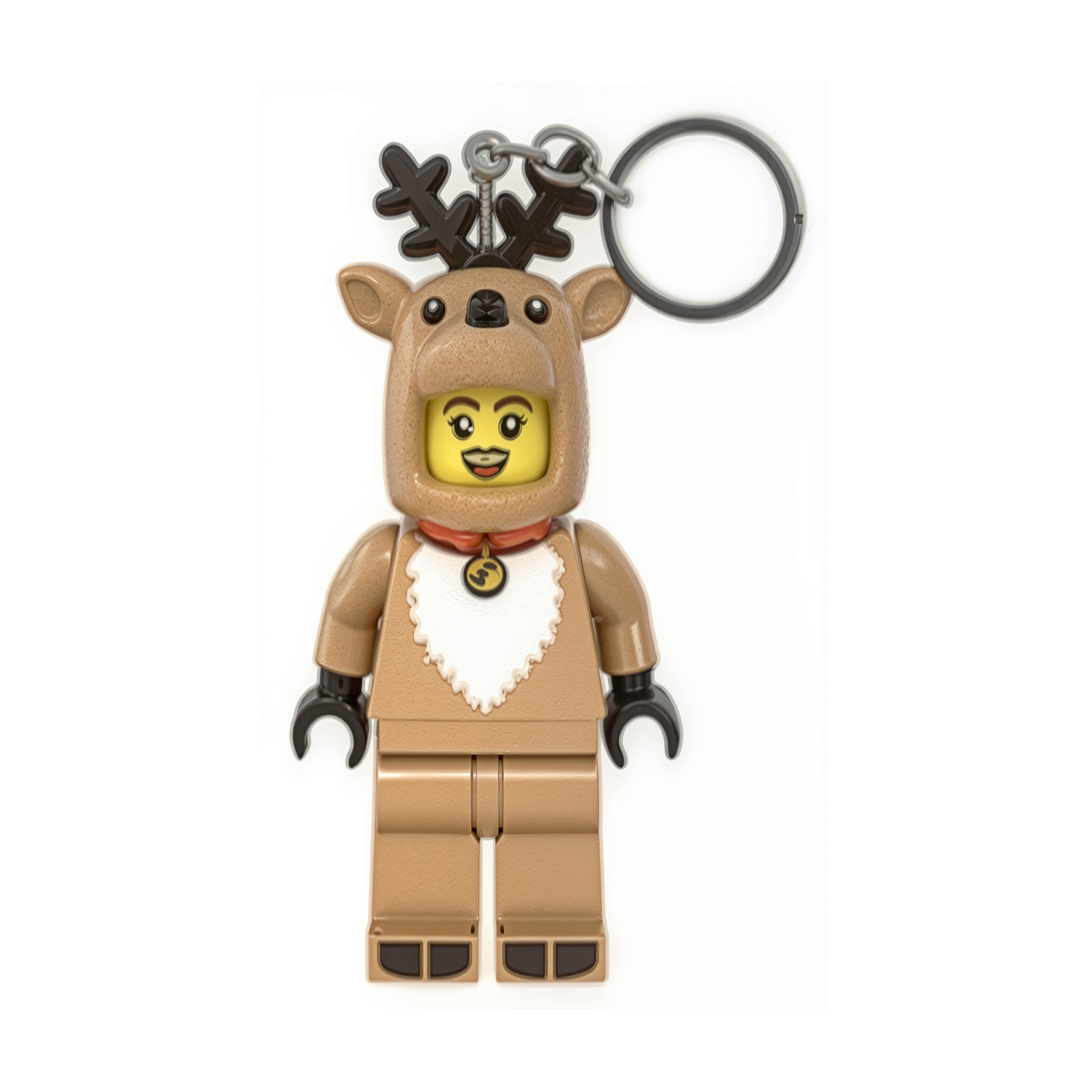 LEGO® Minifigures™ Keychain Light Reindeer Costume Girl product image