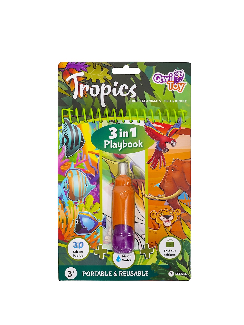 QwiToy 3-in1 Playbook - Tropics product image
