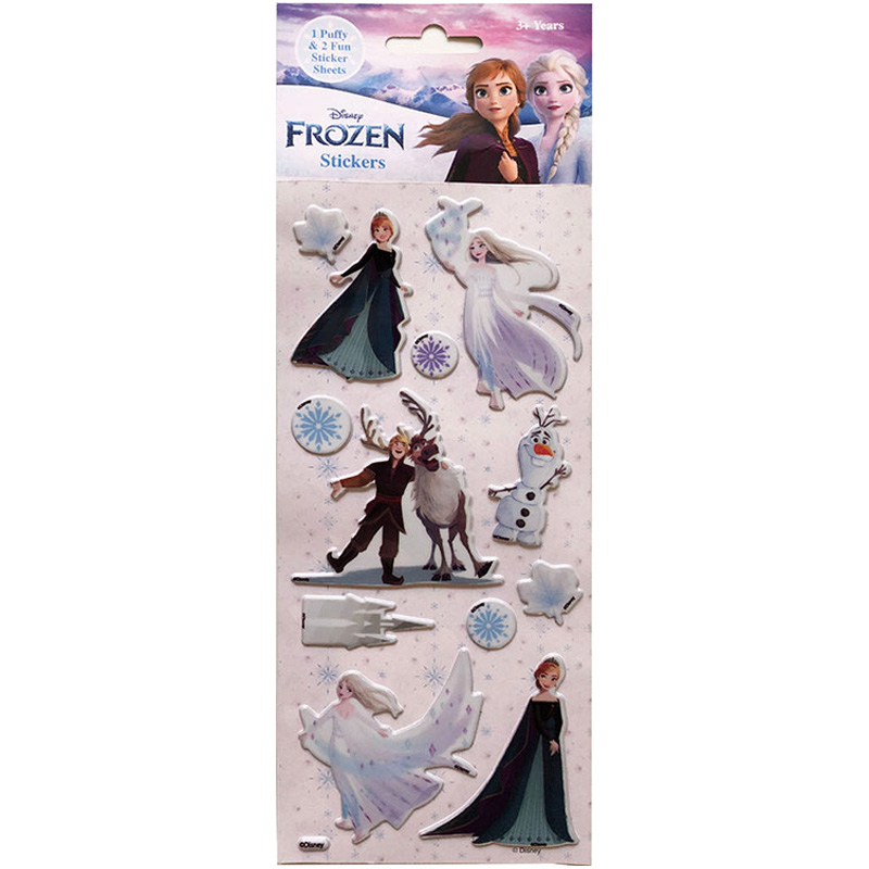 Frozen 2 Stickers 3 Pack - Puffy product image