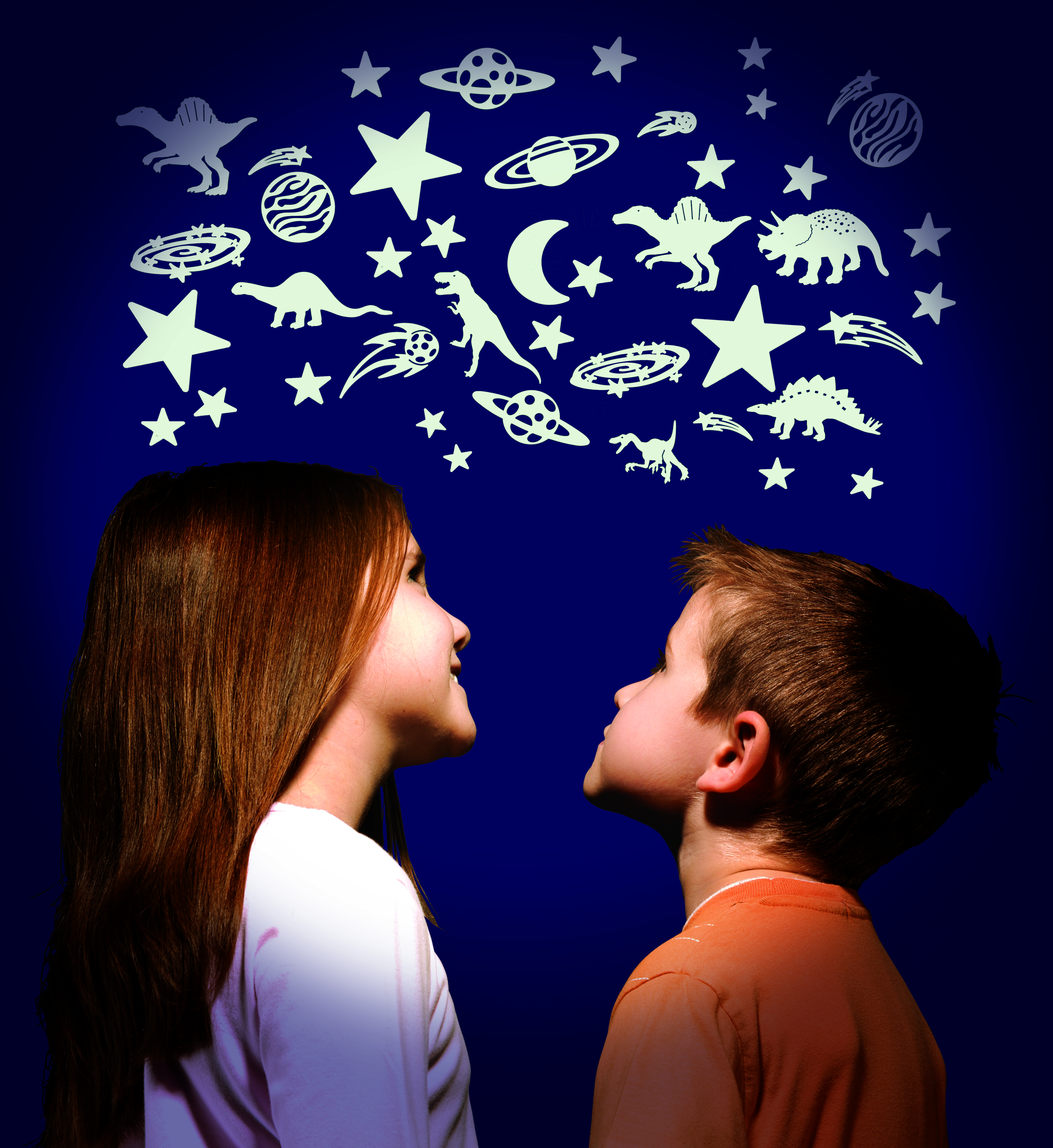 Cosmic Glow Moon & Stars product image