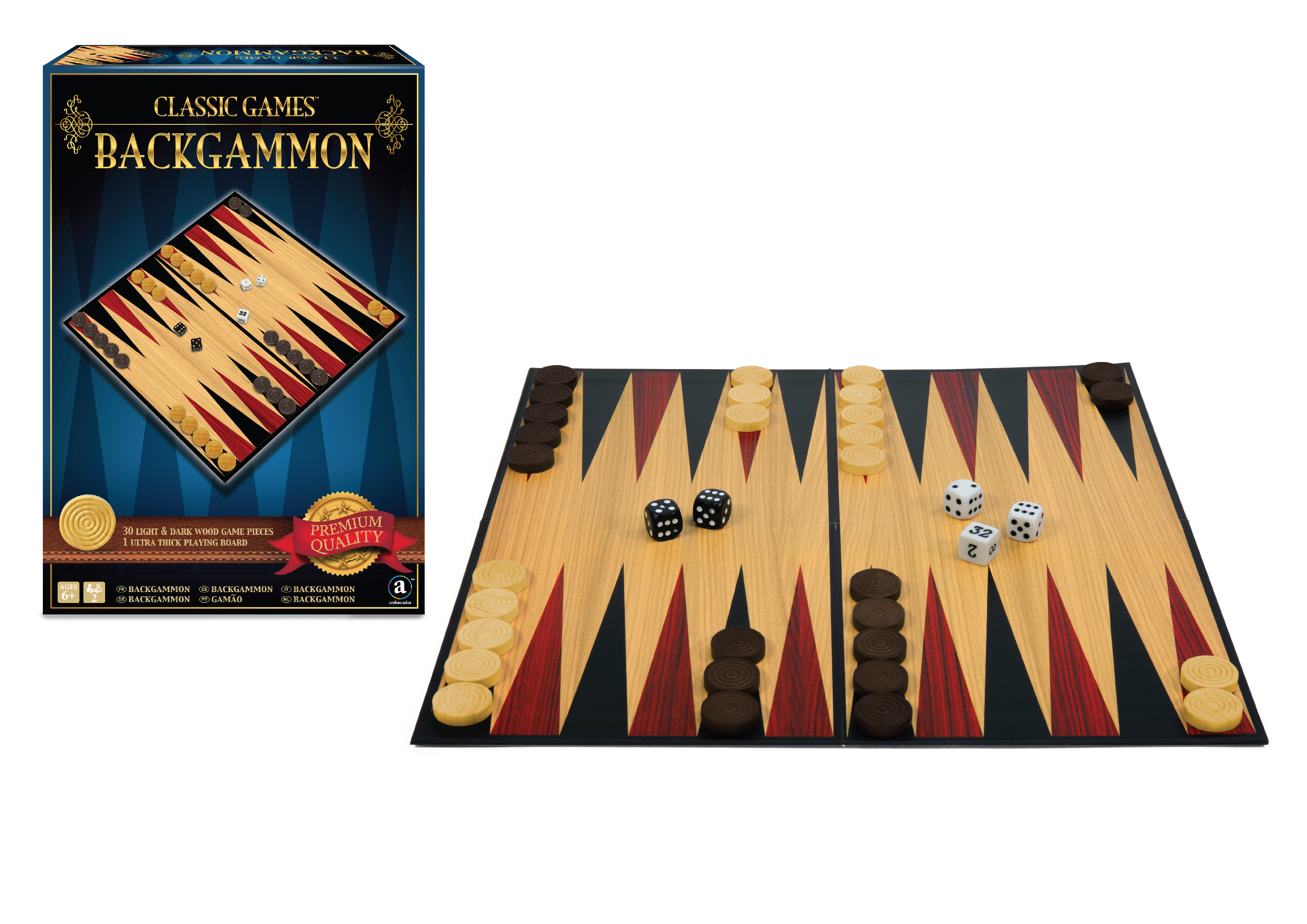 Classic Games - Backgammon * product image