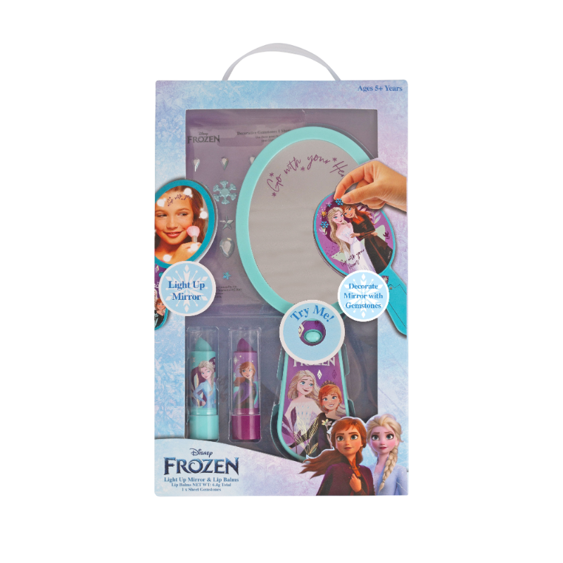 Frozen Light Up Mirror Lip Balm & Gems Set product image