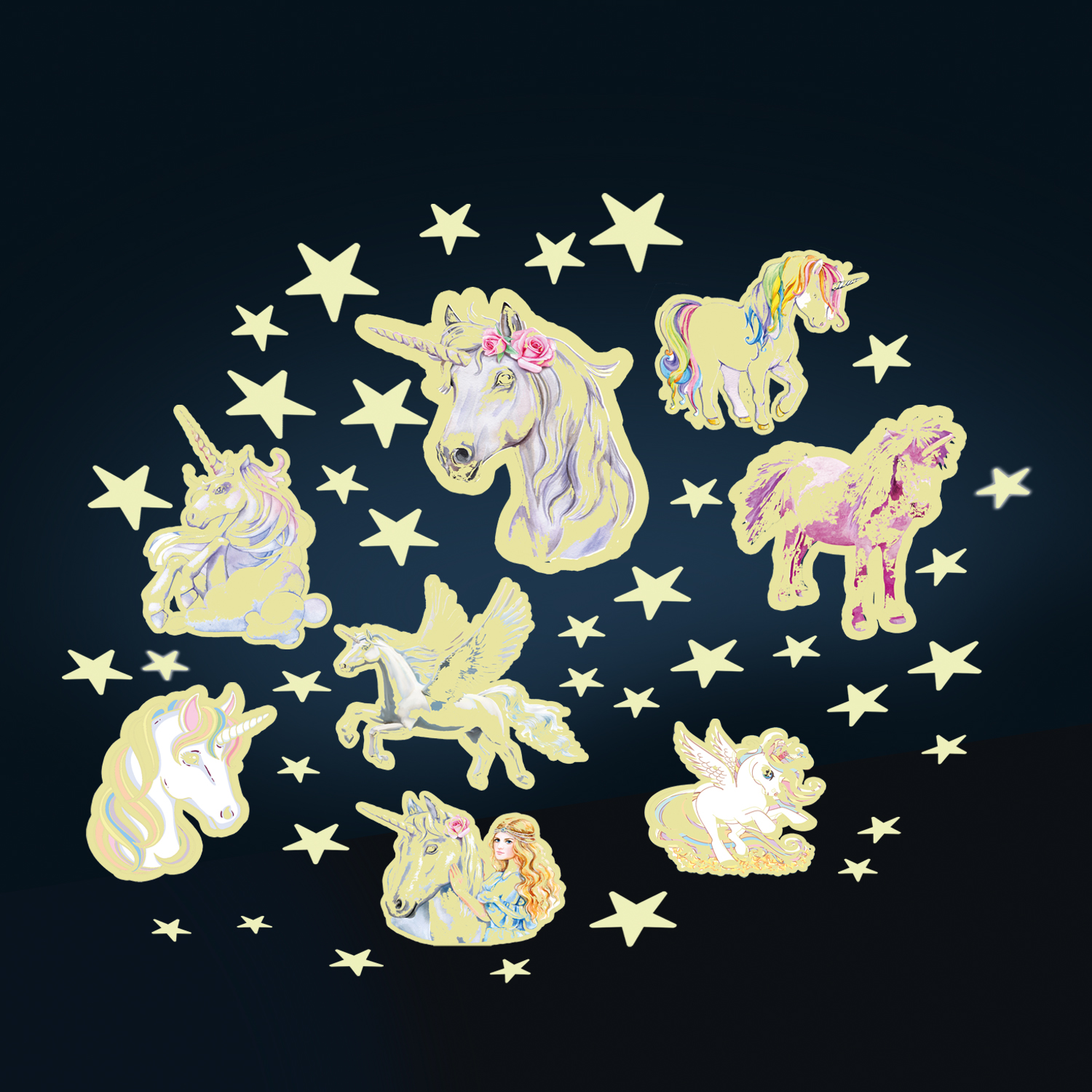 Glow Stars & Unicorns product image