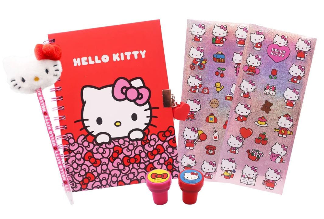 Hello Kitty Lockable Diary Set product image