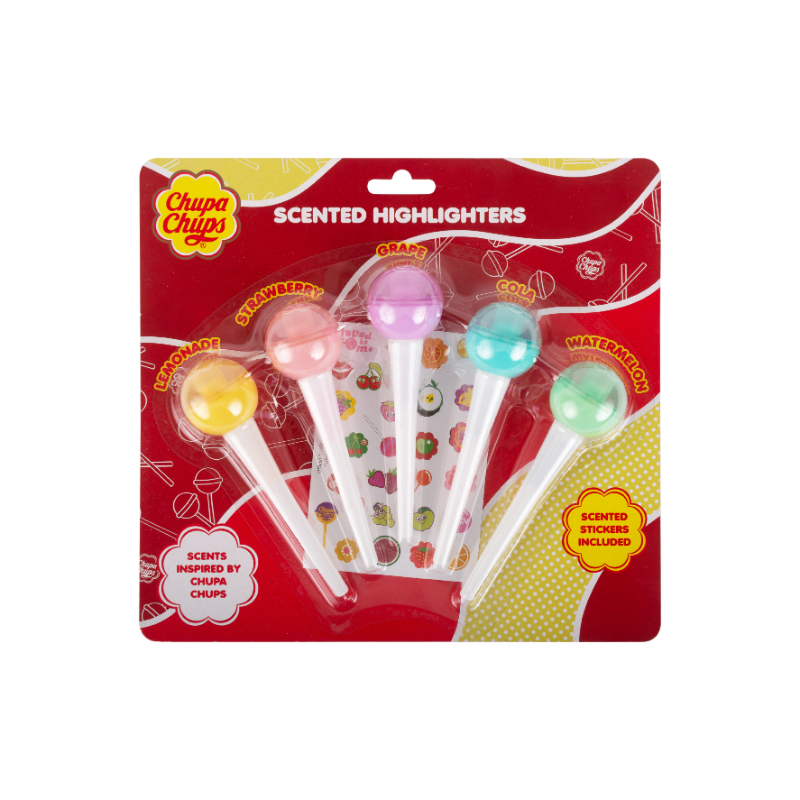 Chupa Chups Scented Highlighters 5pk product image