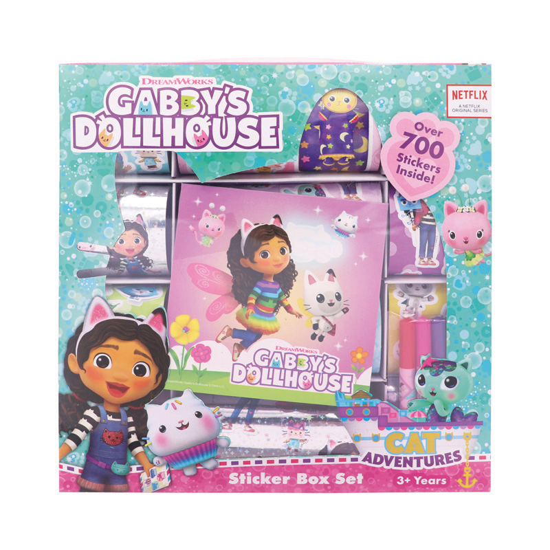 Gabby's Dollhouse Sticker Box Set product image