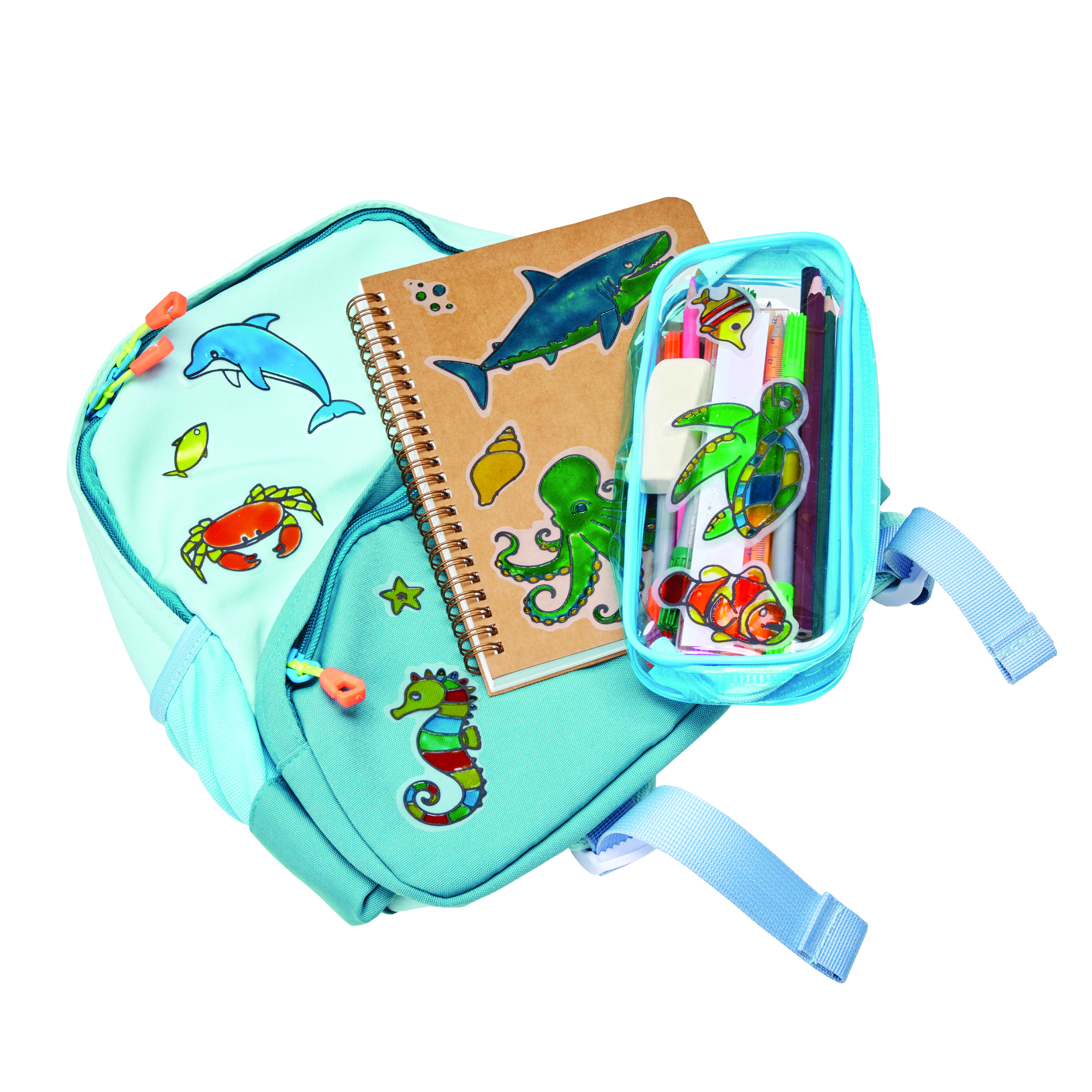Colour Your Own Stickers - Sea Creatures product image