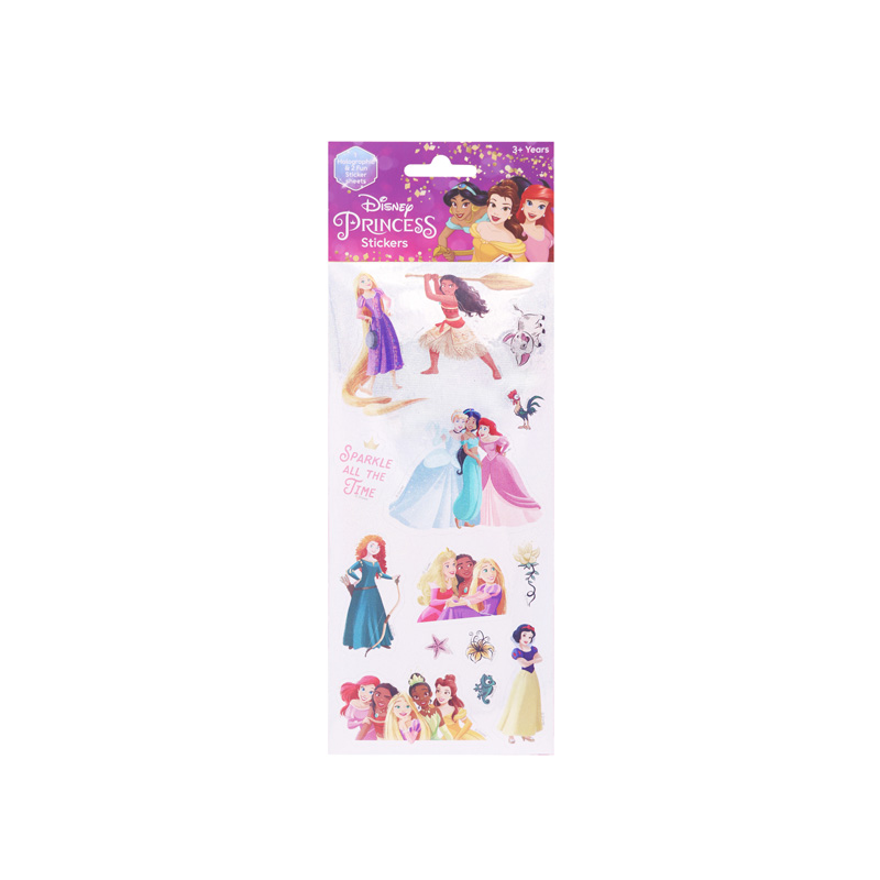 Disney Princess Stickers 3 Pack - Holographic product image