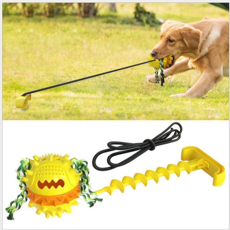 ChewSafe Dog Rope Ball Toy